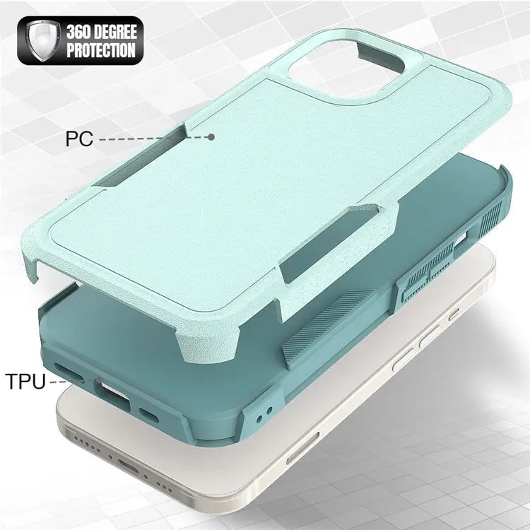 Durable Case iPhone 15 Plus Mint Green 13