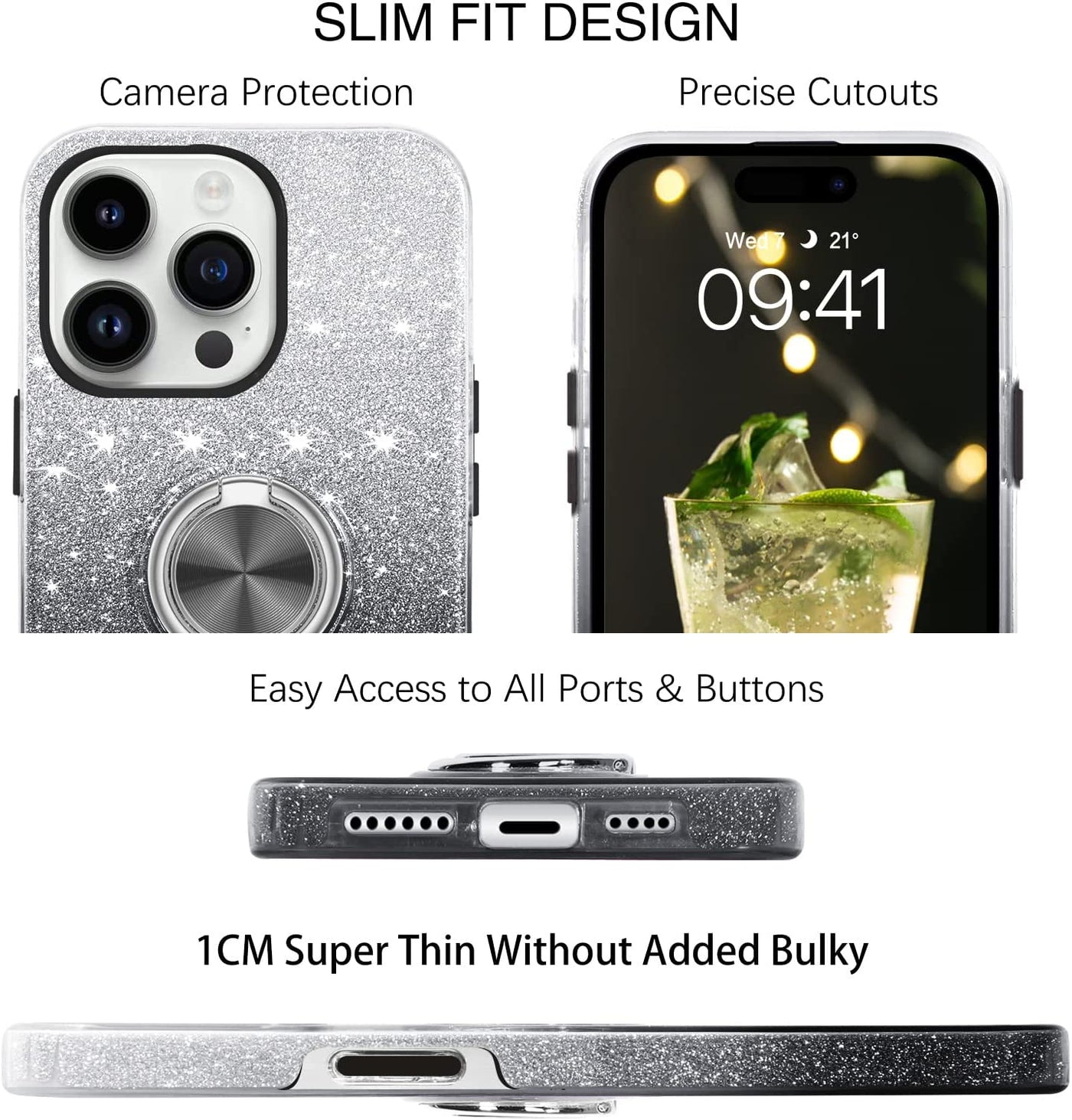 Glitter Shade - iPhone 13 Pro Case