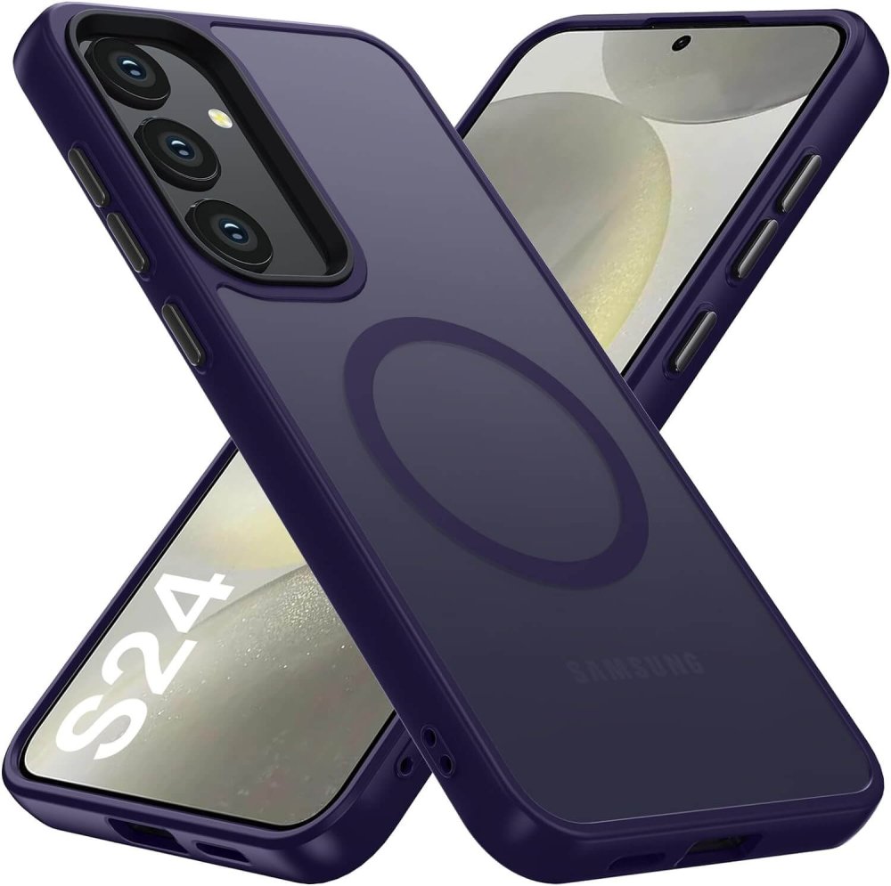 Samsung S24 Dark Purple Magsafe Case