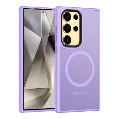 Samsung S24 Ultra Light Purple Magsafe Case