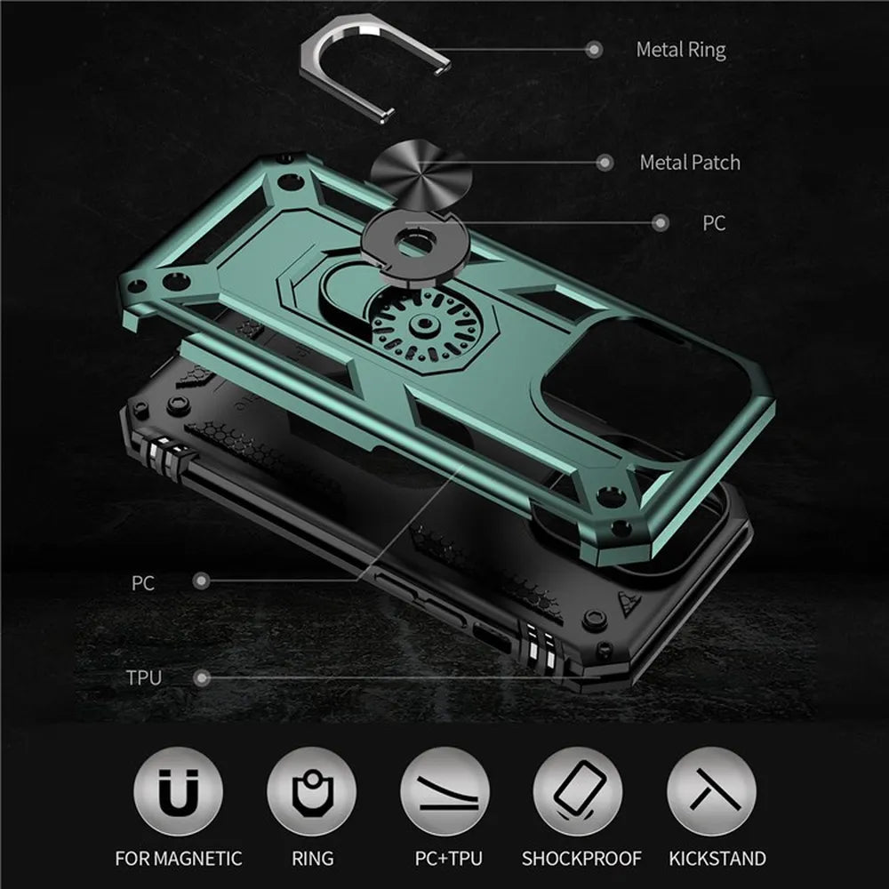 Robotic Ring - iPhone 12 Pro Max Case