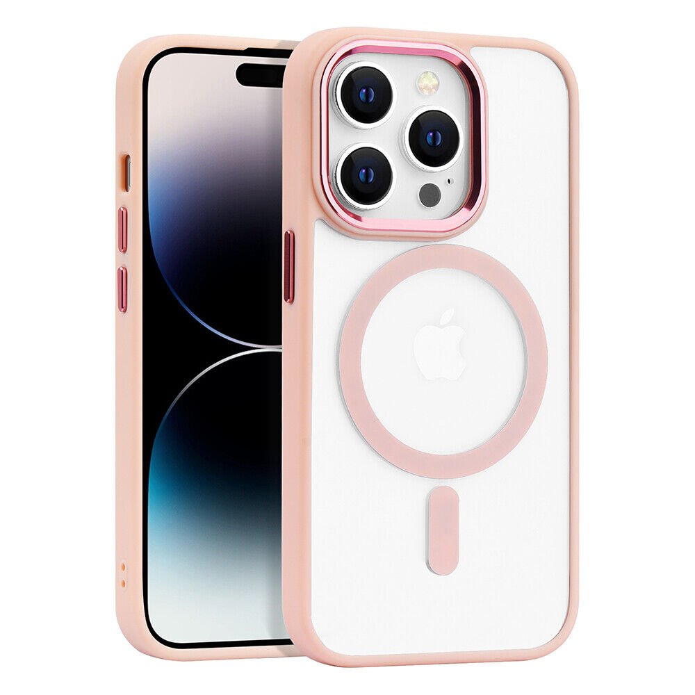 iPhone 15 Pro Max Baby Pink Magsafe Case
